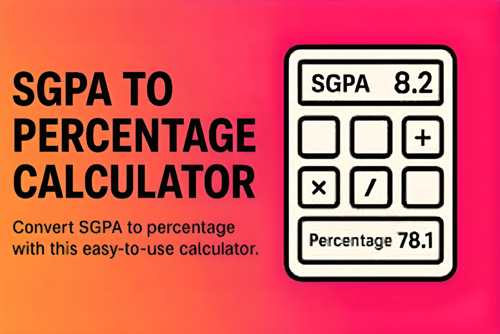 SGPA Calculator