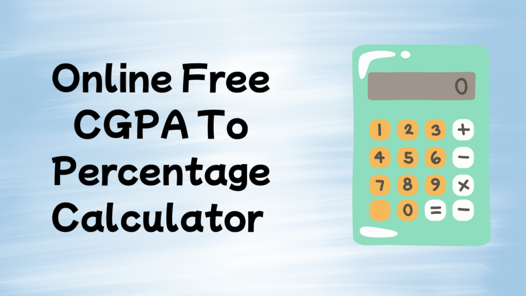 CGPA Calculator